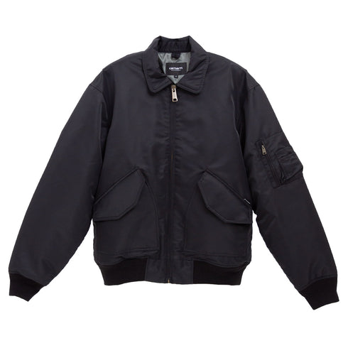 Carhartt WIP Olten Bomber Black/Smoke Green I032300.1SX.XX.03 Degli Uberti
